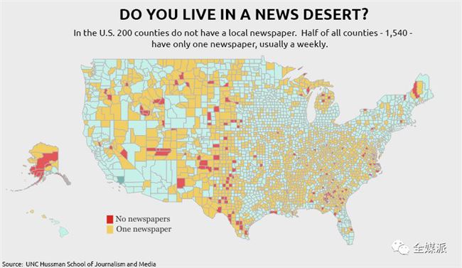 新闻荒漠与幽灵报纸：加速消失的地方媒体、读者和记者