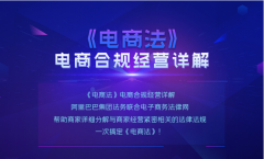 阿里集团法务、电子商务法律网专业解读电商法！