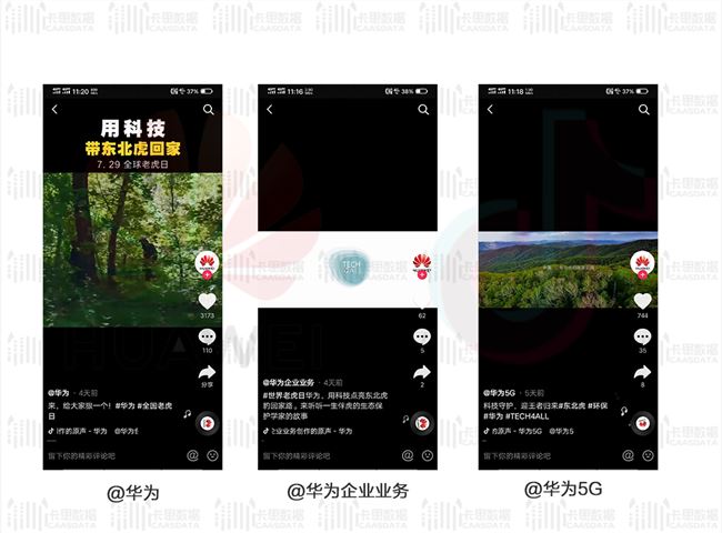 “华为”的抖音战役