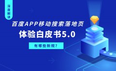 全面解读2020《百度移动搜索落地页体验白皮书5.0》