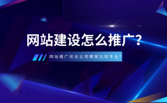 网站建设怎么推广？网站推广优化公司哪家比较专业?