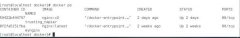 云计算核心技术Docker教程： ps命令详解