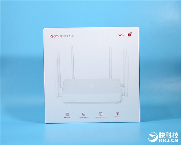 Redmi路由器AX6开箱图赏：6天线 3000Mbps Wi-Fi 6