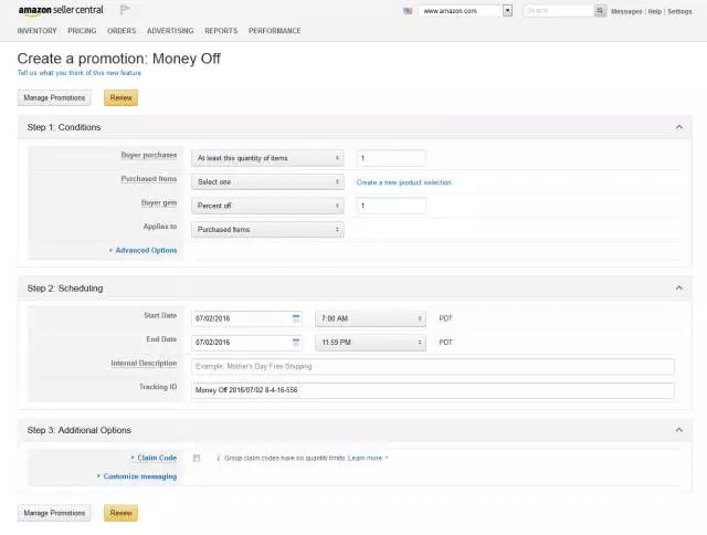 亚马逊促销必知技能之Money Off设置技巧