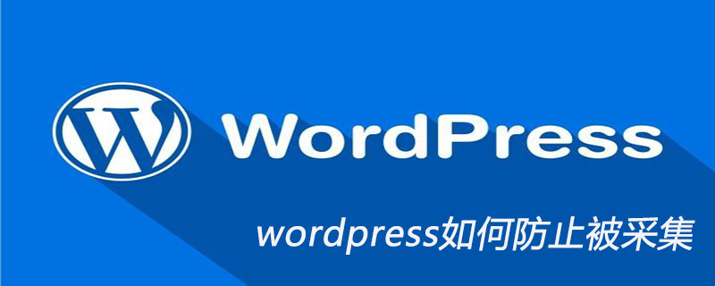 wordpress如何防止被采集