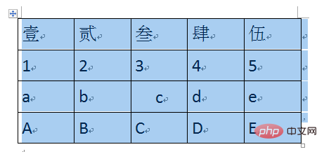 word中表格文字水平居中怎么设置？