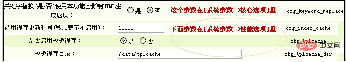 DedeCms V5.5 性能怎么优化