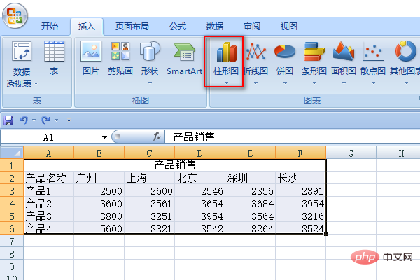 如何制作数据图表