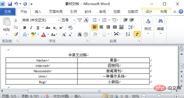 Word表格内容居中怎么设置