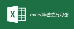 excel如何筛选生日月份