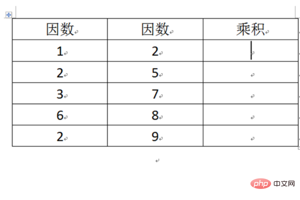 word乘法公式怎么用