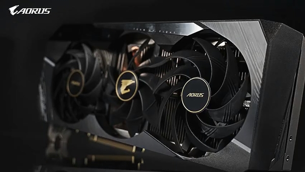 AORUS GeForce RTX 30显卡预告：零死角散热、LCD屏幕吸睛