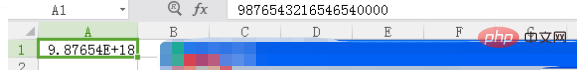 excel为什么数字变成E+18形式？