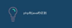 php和java的区别是什么