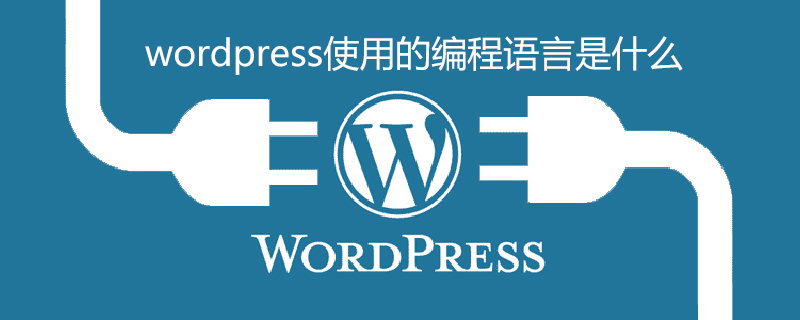 wordpress使用的编程语言是什么