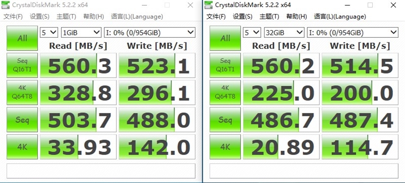 长江存储致钛SC001 1TB SSD评测：连续600GB写入不掉速