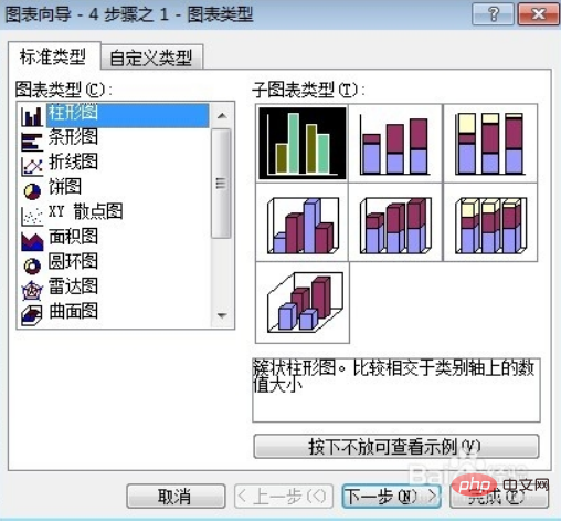 Excel如何建立数据图表