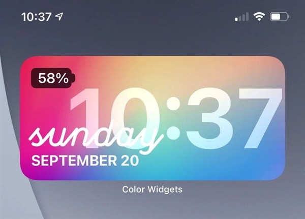 iOS 14支持小部件了 苹果用户花式秀桌面：会玩