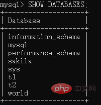 如何在Mysql创建一个数据库（代码示例）