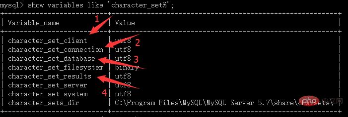 MySQL 教程之中文数据问题