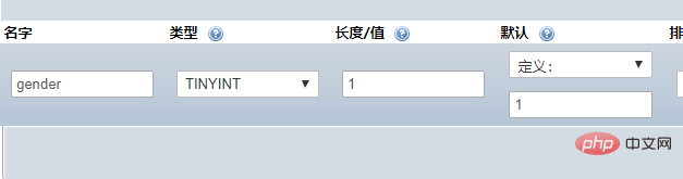 phpmyadmin怎么添加字段