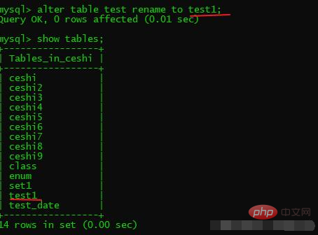 MySQL数据库如何修改表结构