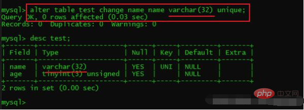 MySQL数据库如何修改表结构