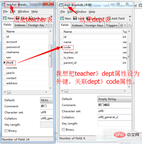 navicat表约束怎么弄