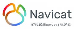 如何删除navicat注册表