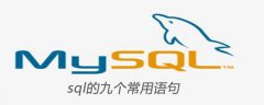 sql的九个常用语句是什么