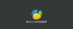 用navicat如何创建表