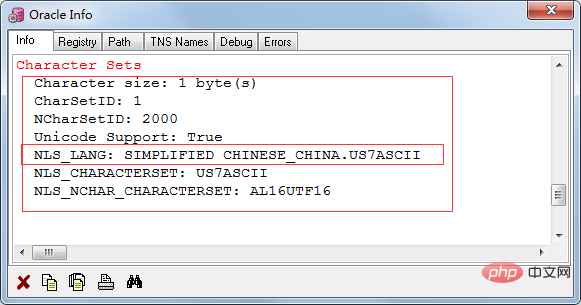 解决oracle乱码的问题