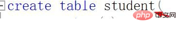 如何用sql语句创建学生表？