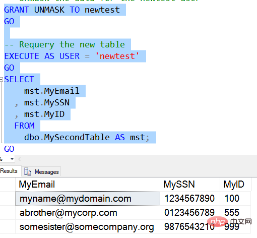 SQLServer动态掩码的详细介绍（代码示例）