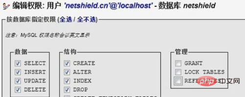 怎么在phpmyadmin上添加用户