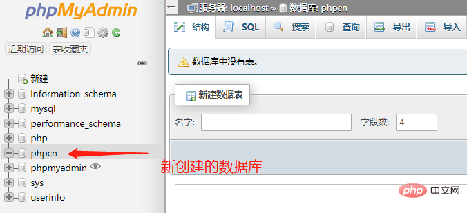 phpmyadmin新建不了数据库怎么办