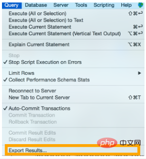 MySQL Workbench如何导出查询结果？（图文）