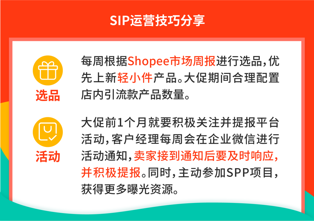 Shopee单品打爆8站点秘诀! SIP卖家10.10单量涨幅达2720% (SPP资源申报)