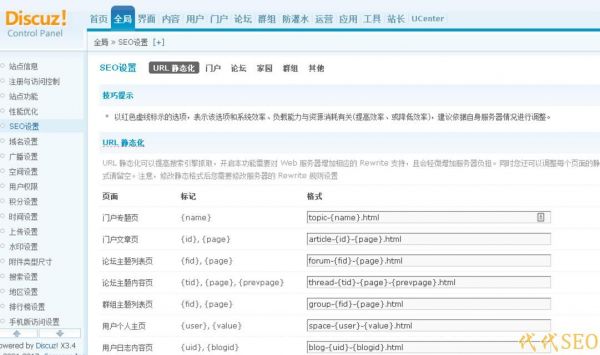 DZ论坛站点SEO优化技术方法
