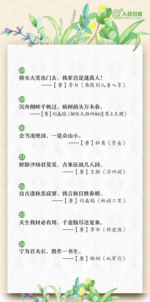 励志的古文句子（正能量满满的励志经典名句）