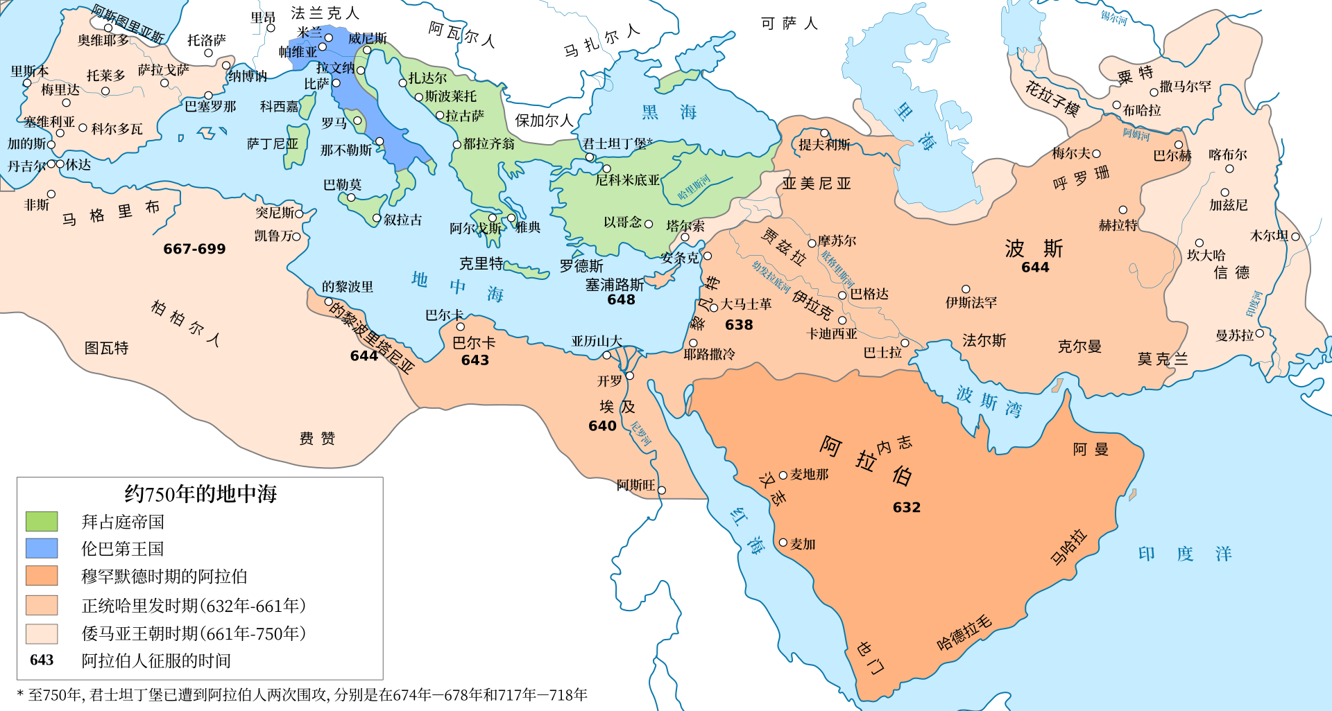 阿拉伯国家有哪些历史_阿拉伯国家历史简介