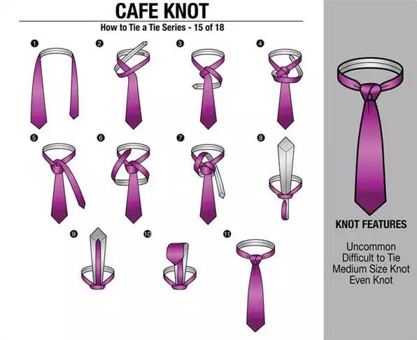 领带怎么打_领带的8种系法教程