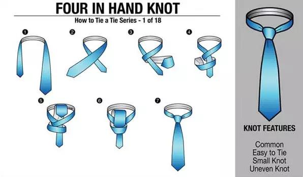 领带怎么打_领带的8种系法教程