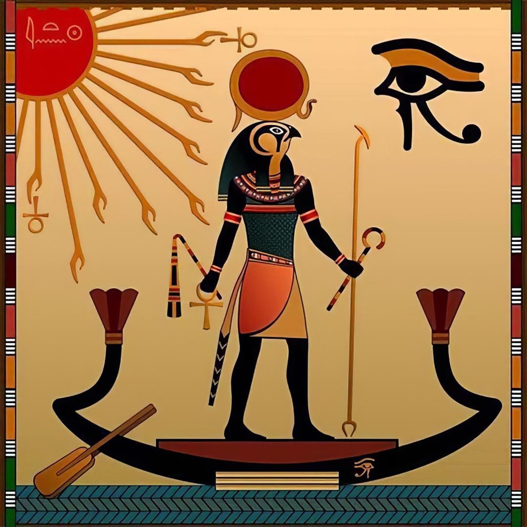 荷鲁斯神是如何保障王权的，古埃及神权与王权的关系