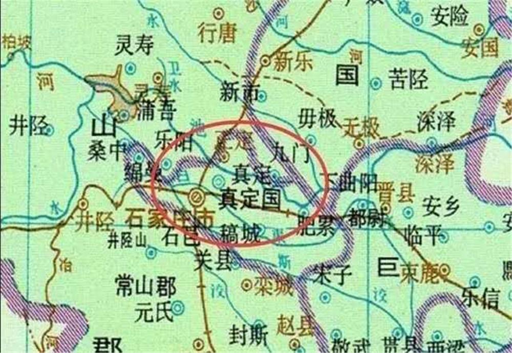 常山赵子龙的常山位于哪儿，常山现在是哪个城市