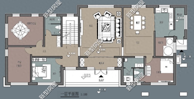 农村别墅怎么盖才好看，8套适合新农村自建的别墅图纸