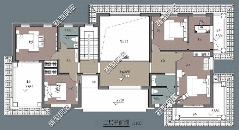 农村别墅怎么盖才好看，8套适合新农村自建的别墅图纸