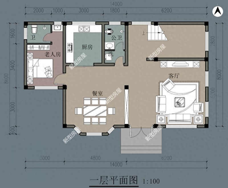 农村别墅怎么盖才好看，8套适合新农村自建的别墅图纸