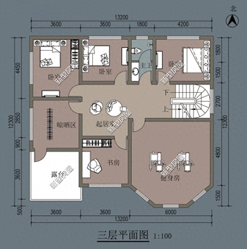 农村别墅怎么盖才好看，8套适合新农村自建的别墅图纸