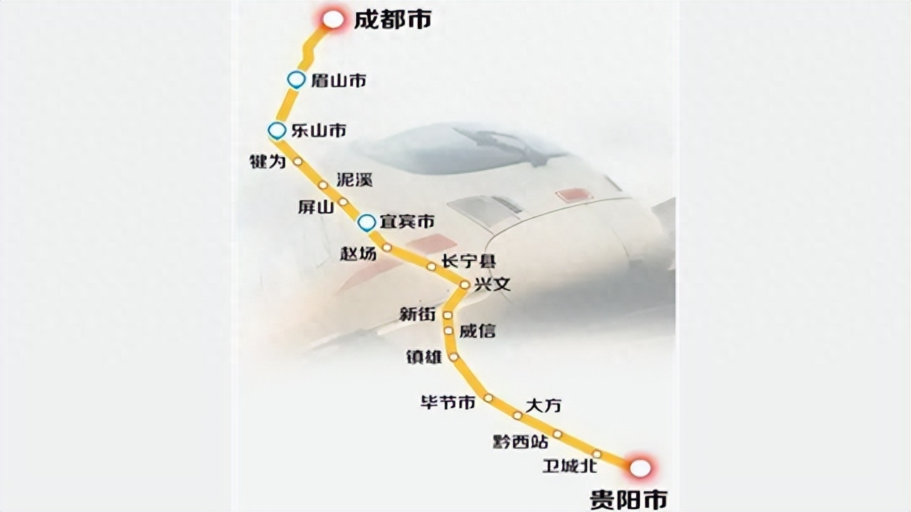 成都有哪些高铁线路，4条高速铁路连接4个站